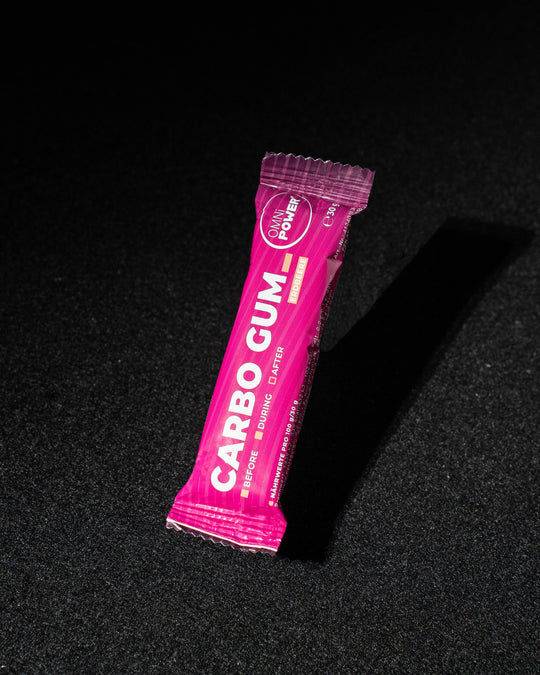 OMNi-POWER® CARBO GUM Erdbeere