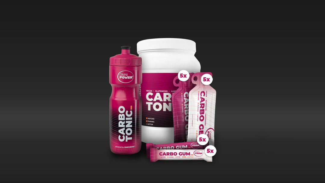 Endurance Bundle: Carbotonic, Carbo Gel, Cabo Gum, Flasche