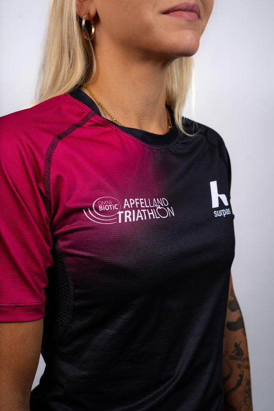 OMNi-BiOTiC® Apfelland Triathlon Surpas T-Shirt schwarz