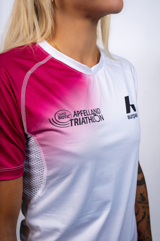 OMNi-BiOTiC® Apfelland Triathlon Surpas T-Shirt weiß