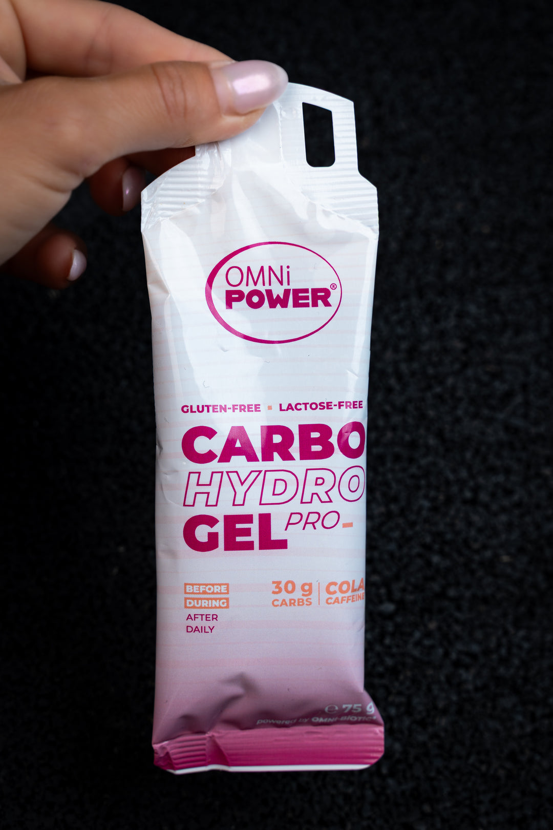 OMNi-POWER® CARBO HYDRO GEL PRO Cola + Koffein