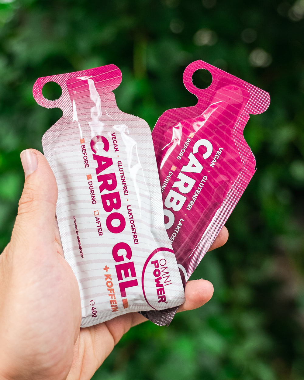 OMNi-POWER® CARBO GEL neutral + caffeine